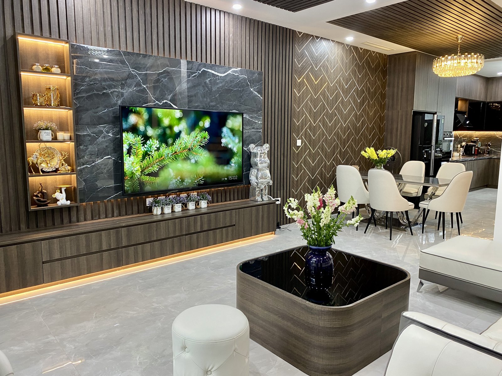 Showroom phòng khách sang trọng Vũ Kim Gia